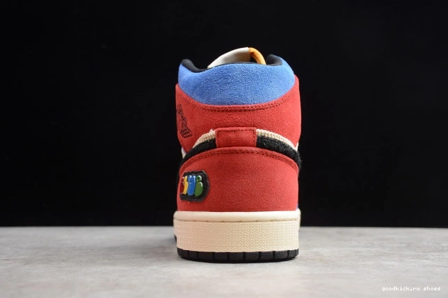 Air 1 Jordan Fearless the SE Mid CU2805-100 Blue Great 0704